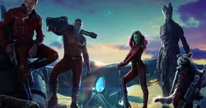 Guardians Of The Galaxy Hollywood Movie Wallpaper