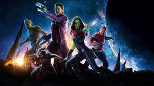 Guardians Of The Galaxy In Space Wallpaper
