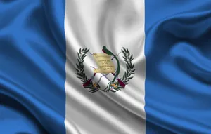 Guatemala Waving Flag Wallpaper