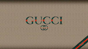 Gucci Logo Pattern Background Wallpaper