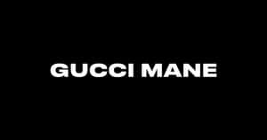 Gucci Mane Text Logo Wallpaper