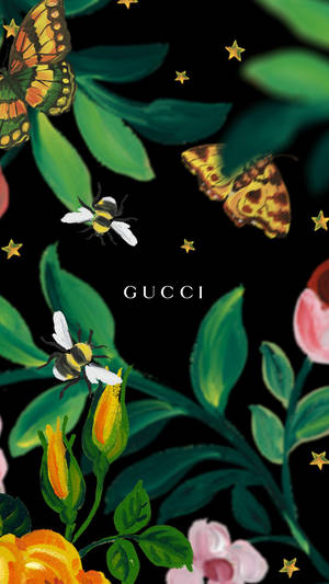 Gucci Night Garden Wallpaper