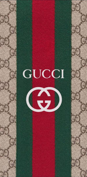 Gucci Pattern Striped Art Wallpaper