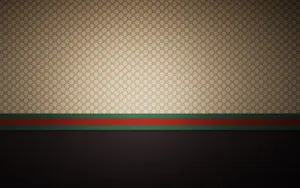 Gucci Pattern With Vignette Effect Wallpaper