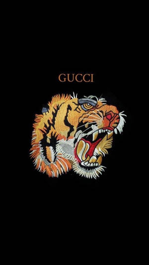 Gucci Tiger Patch Wallpaper