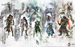 Guild Wars 2 Abstract Art Wallpaper