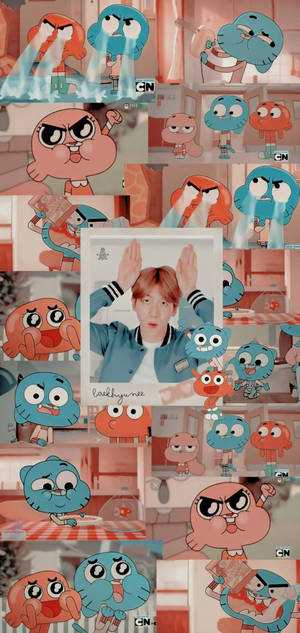 Gumball Anais Baekhyun Aesthetic Wallpaper