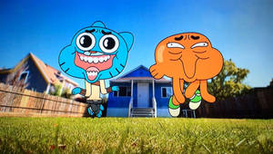 Gumball Darwin Farm Aesthetic Wallpaper