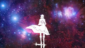 Gurren Lagann Simon In Space Wallpaper