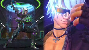 Gusion K And Gusion Venom Emperor Scorpion Skins Wallpaper