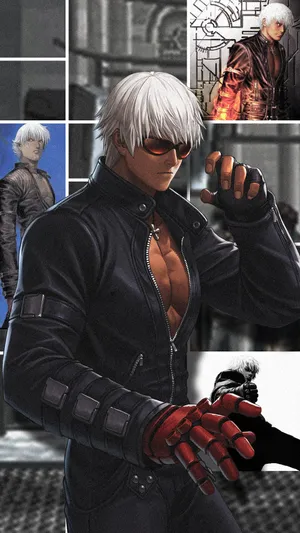 Gusion K Fighting Pose Digital Art Wallpaper