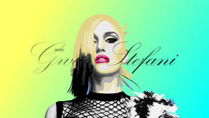 Gwen Stefani Pop Digital Art Wallpaper