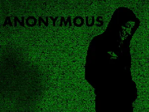 Hacker Wearing Guy Fawkes Mask Wallpaper