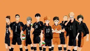 Haikyuu Digital Art Wallpaper