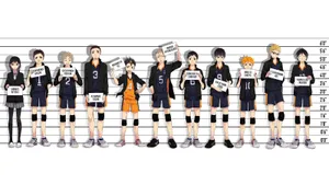 Haikyuu Laptop Players Wallpaper