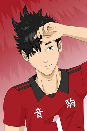 Haikyuu Nekoma Tetsurō Wallpaper
