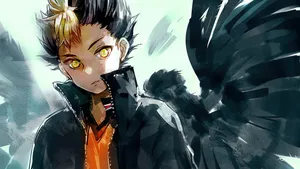 Haikyuu Yu Nishinoya Art Wallpaper