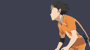 Haikyuu Yu Vector Art Wallpaper