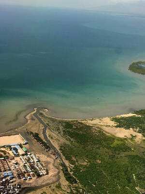 Haiti Aerial View Wallpaper