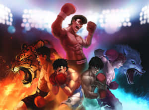 Hajime_no_ Ippo_ Boxers_and_ Spirits_ Artwork Wallpaper