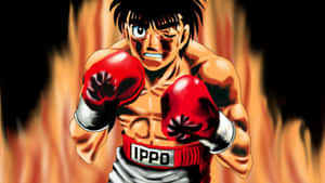 Hajime_no_ Ippo_ Main_ Character_ Boxing_ Stance Wallpaper