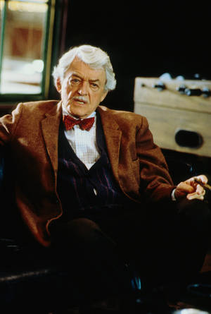 Hal Holbrook Holding A Cigar Wallpaper