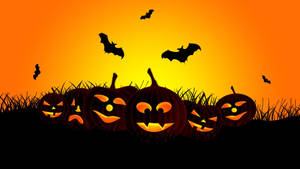 Halloween Jack O Lanterns Tumblr Desktop Wallpaper