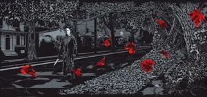 Halloween Michael Myers In The Street Wallpaper