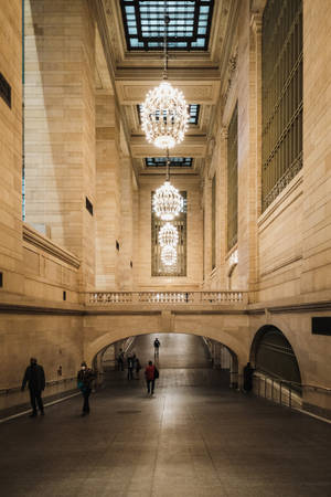 Hallway At Grand Central Terminal Wallpaper