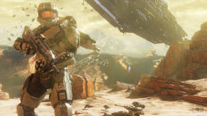 Halo 4 Master Chief Ground Mission Wallpaper