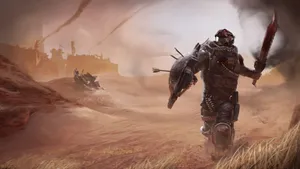 Halo Infinite 4k Desert Wallpaper