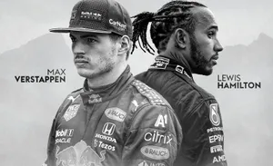 Hamilton And Verstaett Are Standing Next To Each Other Wallpaper