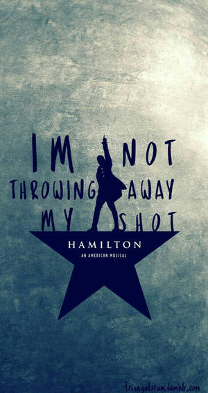 Hamilton Silver My Shot Wallpaper