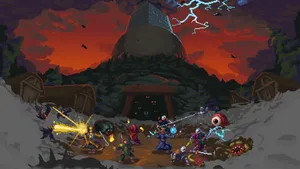 Hammerwatch Characters Battle Wallpaper