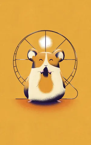 Hamster Being Cute Meme Wallpaper