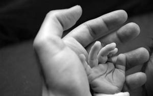 Hand In Hand Newborn Baby Wallpaper