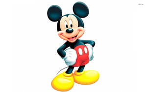 Hands On Hips Mickey Mouse Hd Wallpaper