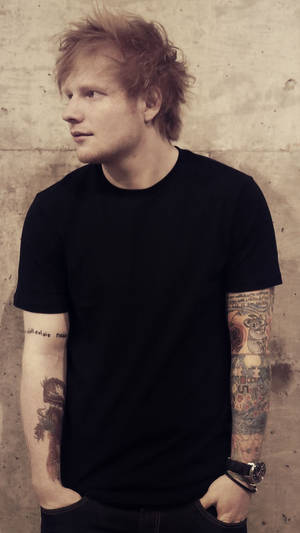 Handsome Ed Sheeran Wallpaper