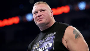 Handsome Wrestler Brock Lesnar Wallpaper