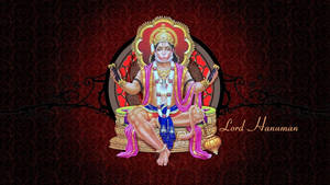 Hanuman Jayanti Lord Hanuman Throne Wallpaper