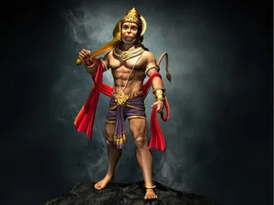 Hanuman Ji Hd Smoke Wallpaper