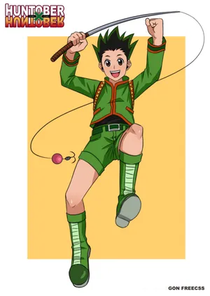 Happy Adult Gon Wallpaper