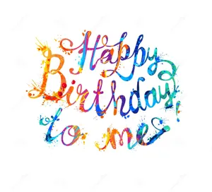 Happy Birthday To Me Paint Artwork Wallpaper