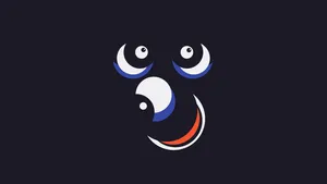 Happy Face Animal Minimalist Wallpaper