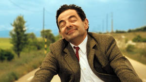 Happy Mr. Bean Movie Still Wallpaper