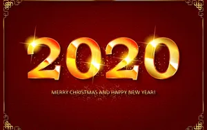 Happy New Year 2020 Desktop Widescreen Wallpaper Wallpaper