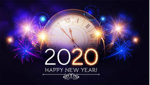 Happy New Year 2020 High Definition Wallpaper Wallpaper