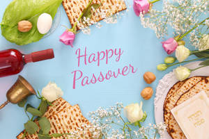 Happy Passover Holiday Wallpaper