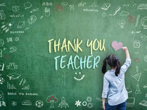 Happy Teachers' Day Class Blackboard Wallpaper