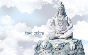 Har Har Mahadev White Shiva Wallpaper
